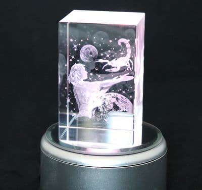3D Scorpio Zodiac Crystal