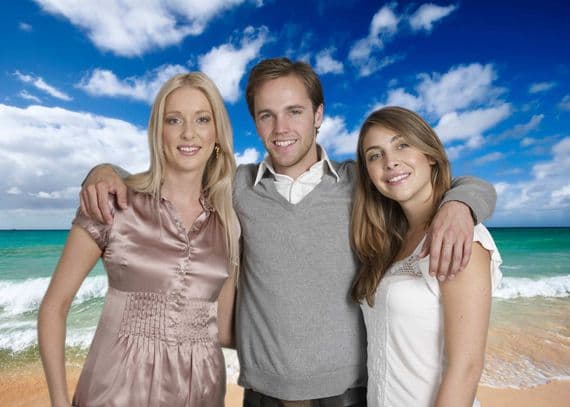 Beach 3 Photo Canvas