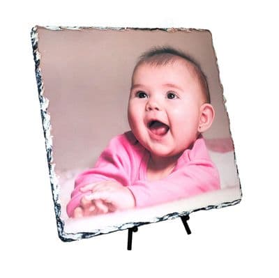 Extra Large Square Personalised Photo Slate