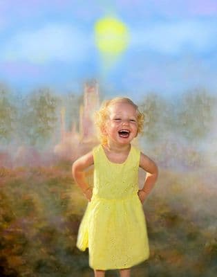 Fairytale Castle 2 Photo Canvas