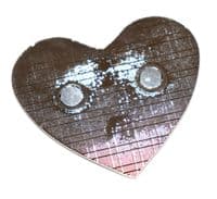 Heart Metal Photo Fridge Magnet