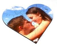 Heart Photo Jigsaw (23 Piece) MDF