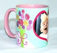 I Love You Mum Personalised Colour Photo Mug