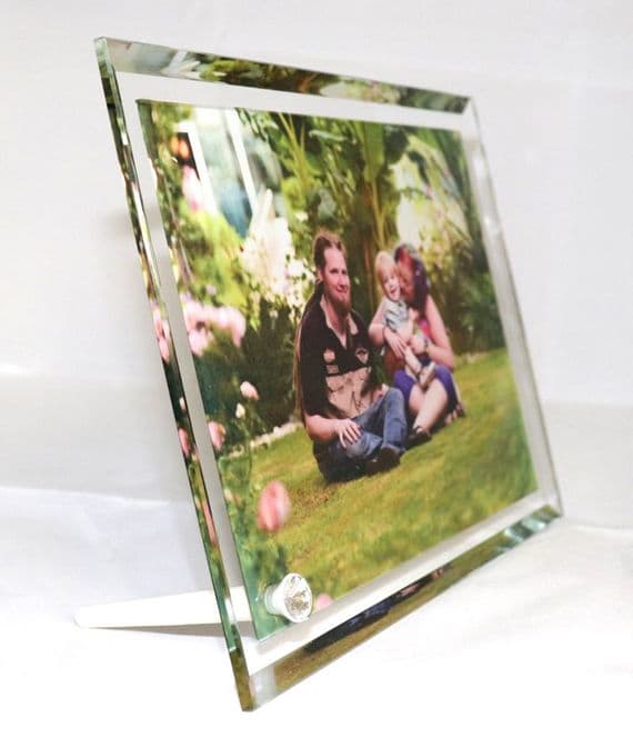 Large Photo Crystal Frame