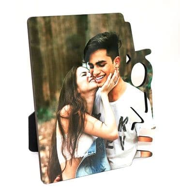Love Hardboard Photo Plaque