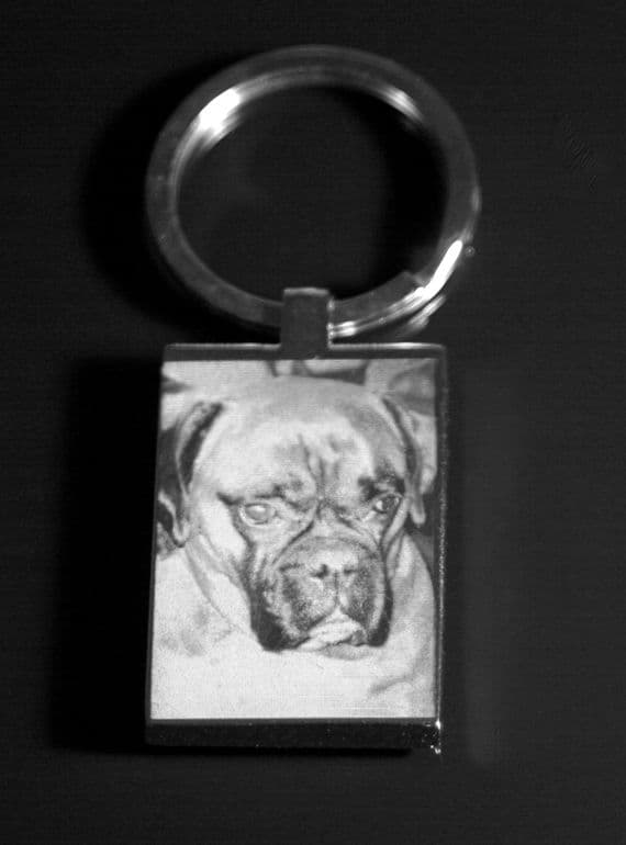 Luxury Rectangular Keyring
