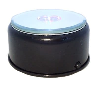 Multi-Colour LED Light Base in Black 8cm