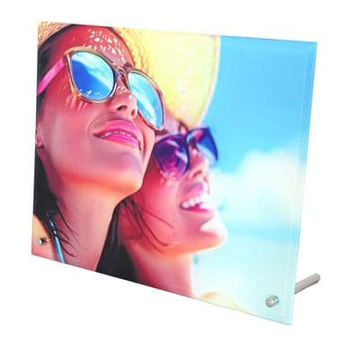 Personalised Large Photo Glass Frame