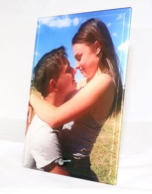 Personalised Small Photo Glass Frame