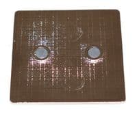 Square Metal Photo Fridge Magnet
