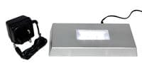 Very Bright White Light 2D/3D LED light base in Silver