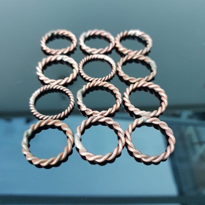 5G PROTECTION - 24 x Tensor Ring Lost Cubit Smart Meter/EMF Orgone Towerbuster Alternative set
