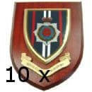 10 x Military, Police Force or University  Wall Plaques Whole Sale ( any 10 wall plaques of your choice )