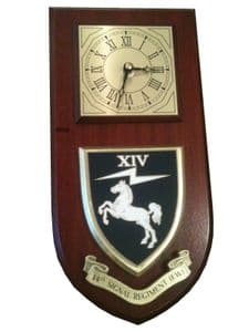 14th Signal Regiment EW Military Wall Plaque Clock