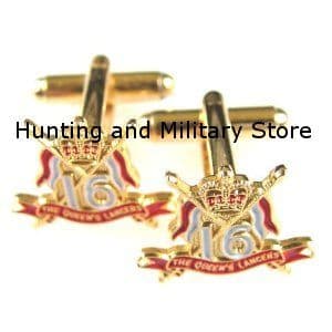 16th 5th Queens Royal Lancers Regimental Military Cufflinks