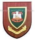 1st  Devonshire and Dorset Regiment Military Wall Plaque Shield