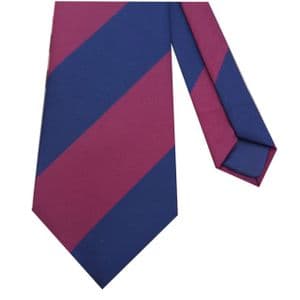 1st London Royal Fusiliers Regimental Stripe Tie