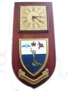 216 Parachute Signal Squadron Wall Clock Plaque and Clock
