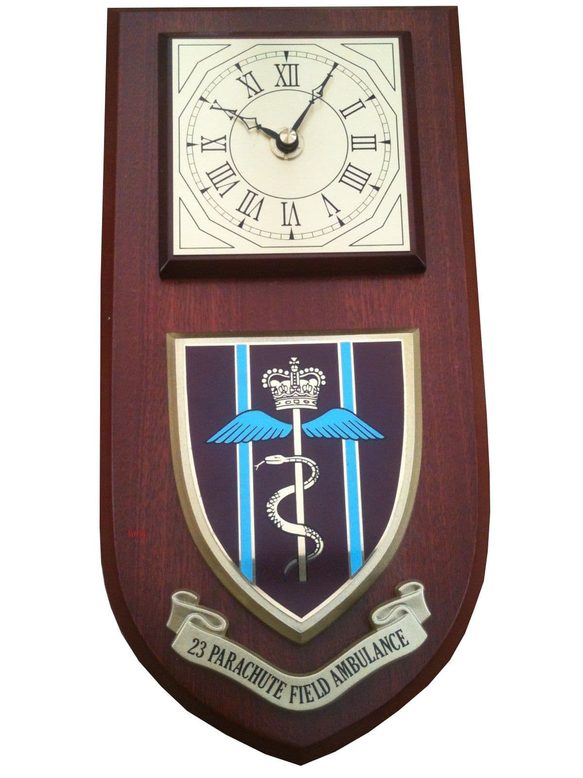 23 Parachute Field Ambulance Regimental Wall Plaque Clock