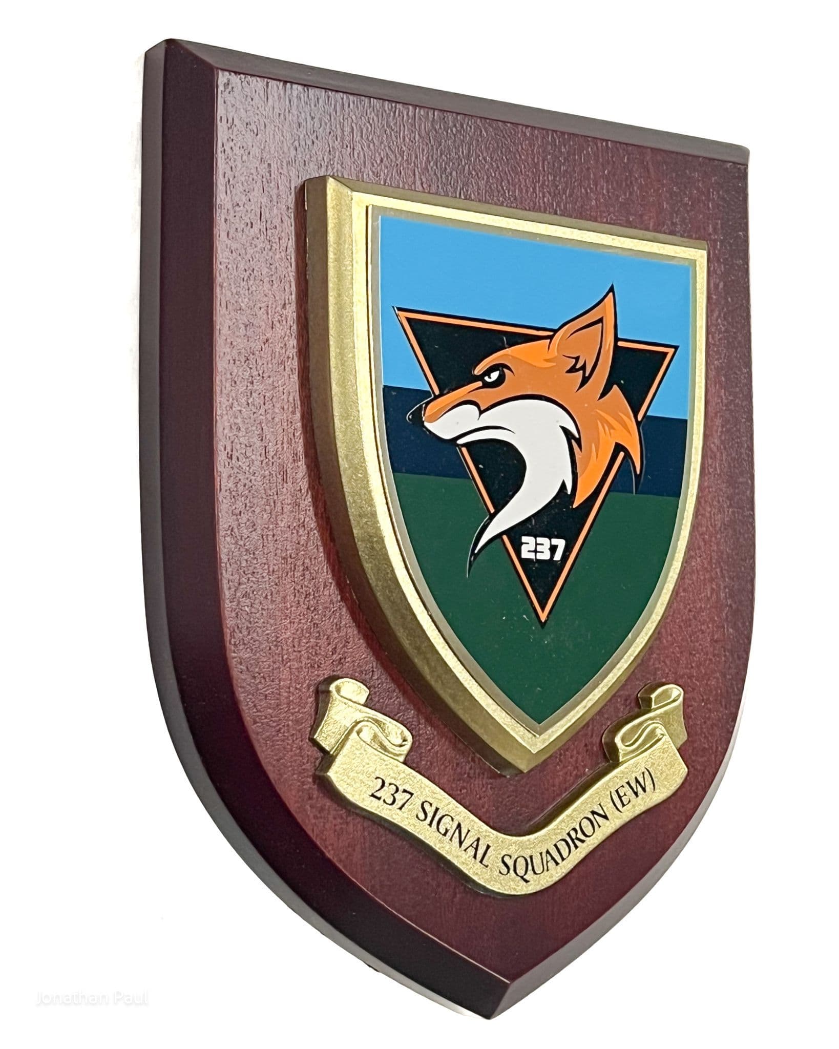 237 Signal Squadron Regimental EW Wall Plaque