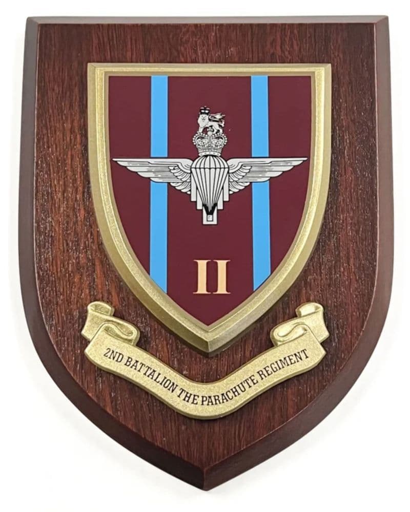 2nd Parachute Regiment Military Wall Plaque Shield