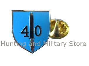 40 Commando Royal Marines Lapel Regimental Military Badge