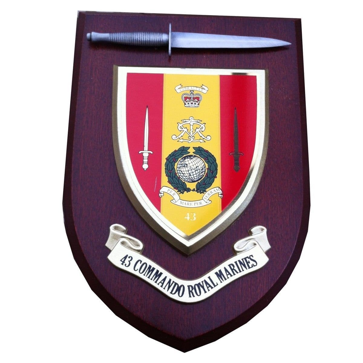Royal Engineer Regiment Military Wall Plaque Shield