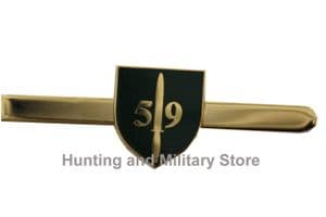 59 Commando Royal Marines Military Tie Clip Navy Slide