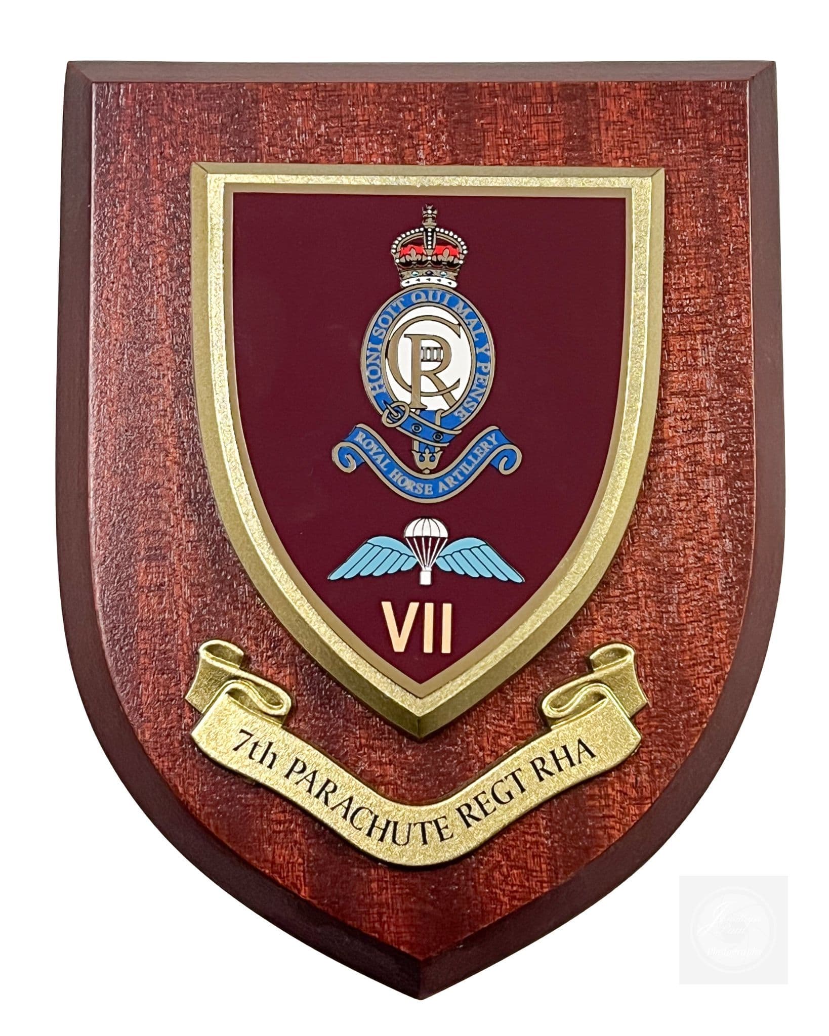 7 Rha Army 7 Parachute Regiment RHA King's Crown Royal Horse Artillery Military ...