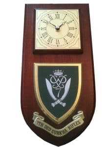 7 th Gurkha Rifles Wall Plaque Clock