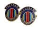 Afghanistan Veteran Regimental Cufflink, Lapel and Tie Clip Set V3