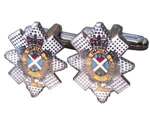 Black Watch Regimental Military Cufflinks