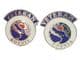 Bosnia British Armed Forces Veteran Regimental Cufflink, Lapel and Tie Clip Set