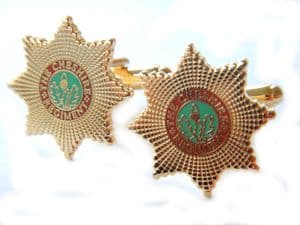 Cheshire Regiment Military Cufflinks
