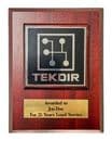 Corporate Award Plaque Portrait 185x145