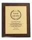 Corporate Award Plaque Portrait 18x13