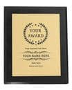 Corporate Award Plaque Portrait 18x13