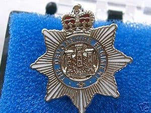 Devonshire Regiment Military Enamel Lapel Badge