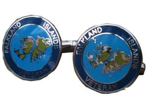 Falkland Island British Armed Forces Veteran Regimental Military Cufflinks