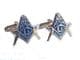 Freemason Masonic G Geometry Square Compass Gift Set, Cufflinks, Tie Clip, Lapel Badge