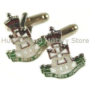 Green Howards Regimental Military Cufflinks