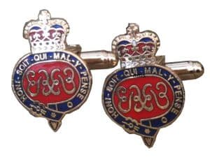 Grenadier Guards Military Cufflinks cypher