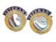 Gulf War Veteran Regimental Cufflink, Lapel and Tie Clip Set