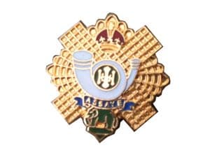 Highland Infantry Regimental Military Lapel Badge