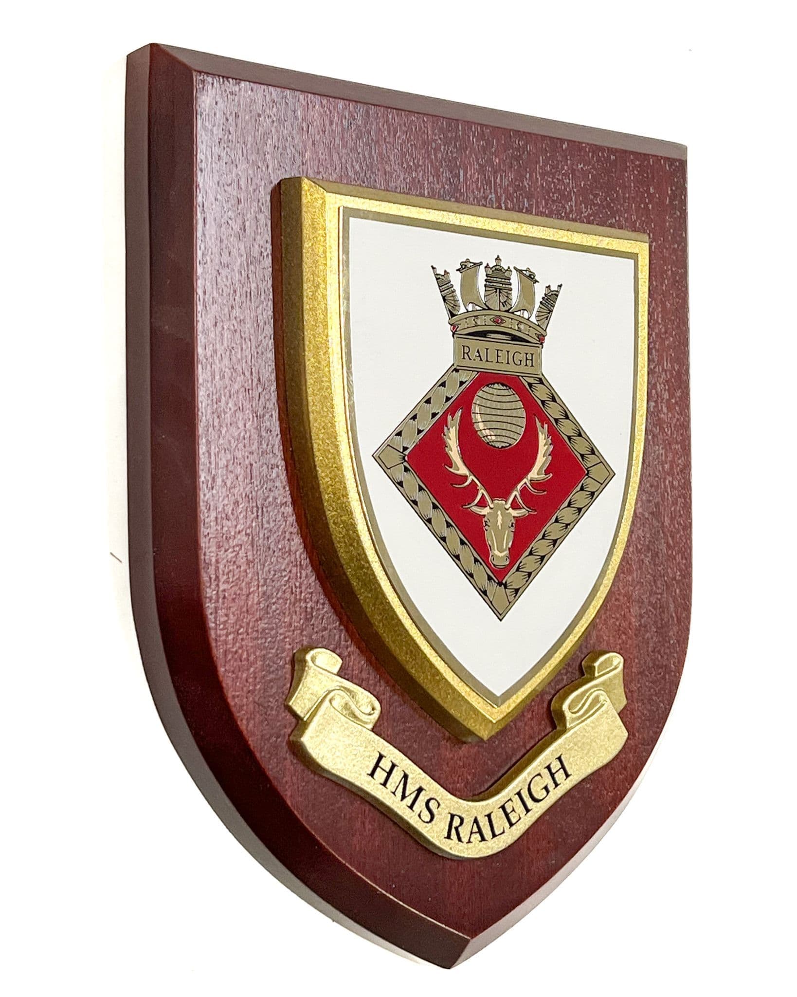 HMS Raleigh Royal Navy Wall Plaque