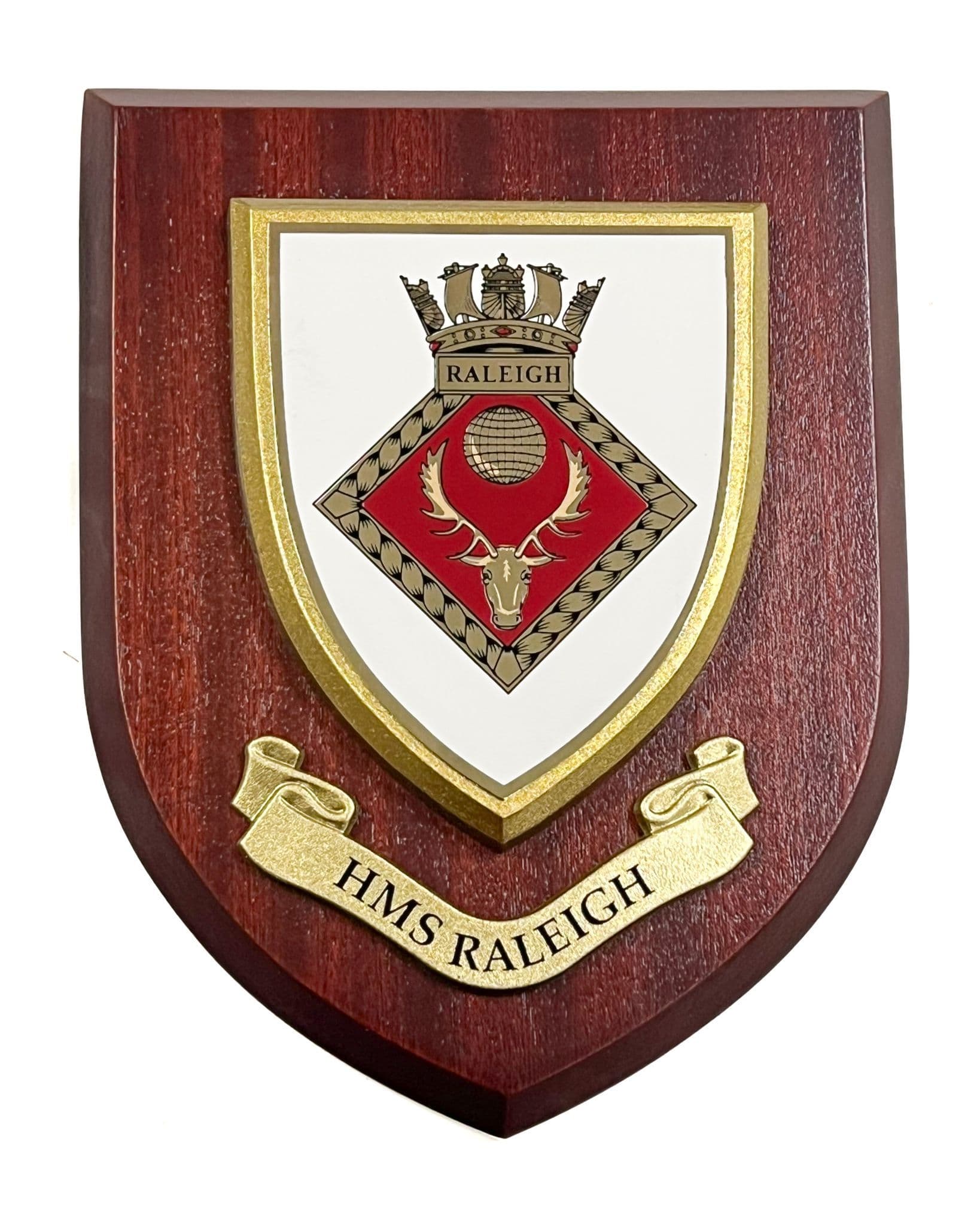 HMS Raleigh Royal Navy Wall Plaque