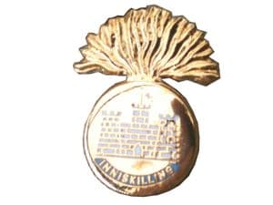 Inniskilling Fusiliers Regimental Military Lapel Badge