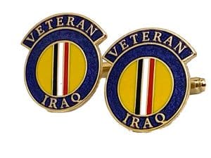 Iraq British Armed Forces Veteran Military Cufflinks V3