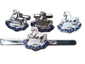 Kings regiment Liverpool Cufflink, Lapel and Tie Clip Set