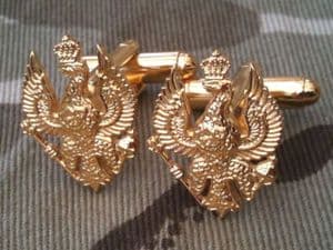 Kings Royal Hussars Regimental Military Cufflinks